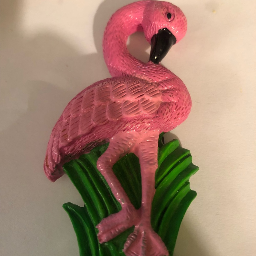 Key West Flamingo Refrigerator Magnet